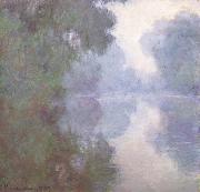 Claude Monet Morning on the Seine china oil painting reproduction